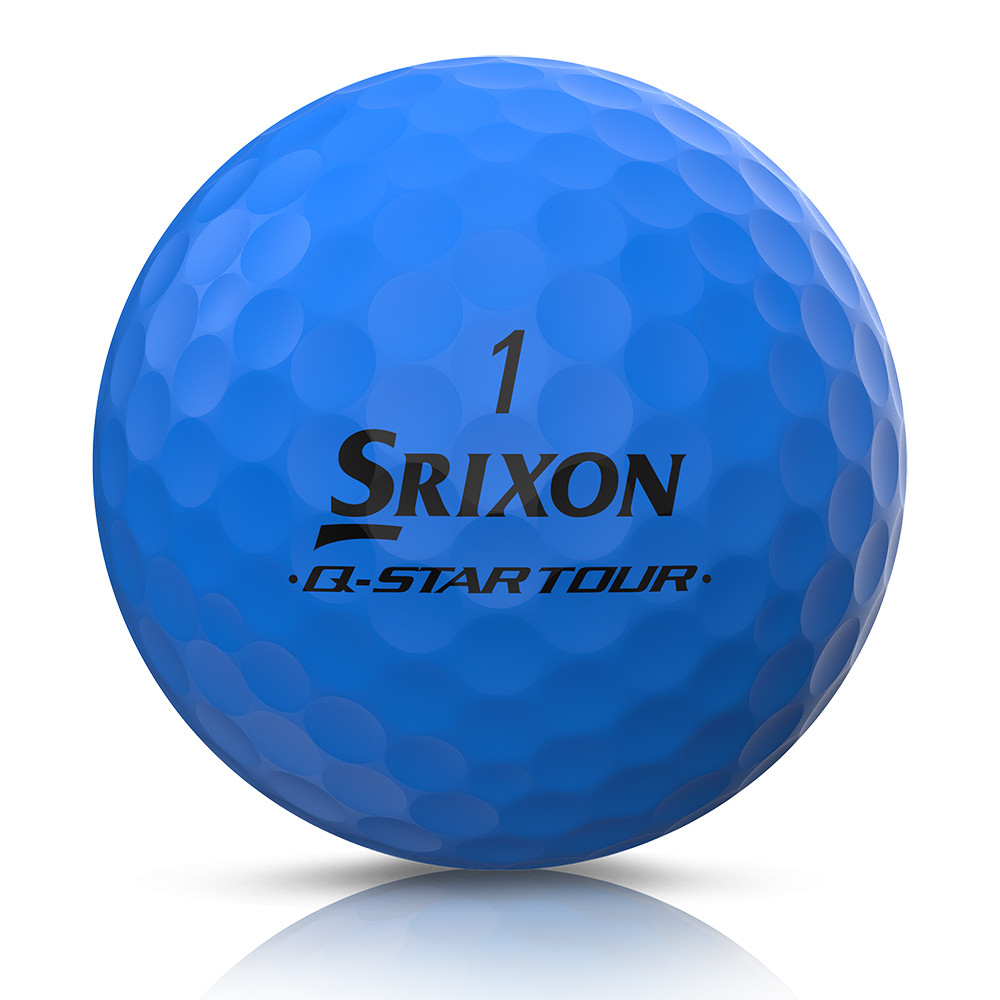 その他 Blue ball Srixon Q-Star Tour Divide 2 Golf Balls - Brite Yellow / Blue